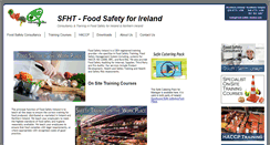 Desktop Screenshot of food-safety-ireland.com