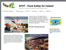 Tablet Screenshot of food-safety-ireland.com